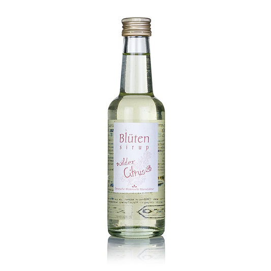 Blütensirup wilde Citrusblüte, 1:10, BIO, 250 ml