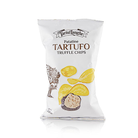 Tartuflanghe Trüffel Chips, Kartoffelchips m. Sommertrüffel (tuber aestivum), 100 g
