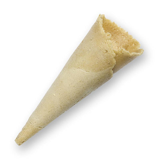 Mini-Hörnchen Basic, neutral, ø 2,5x7,5 cm, mit Waffelhalter, 1,2 kg, 286 St