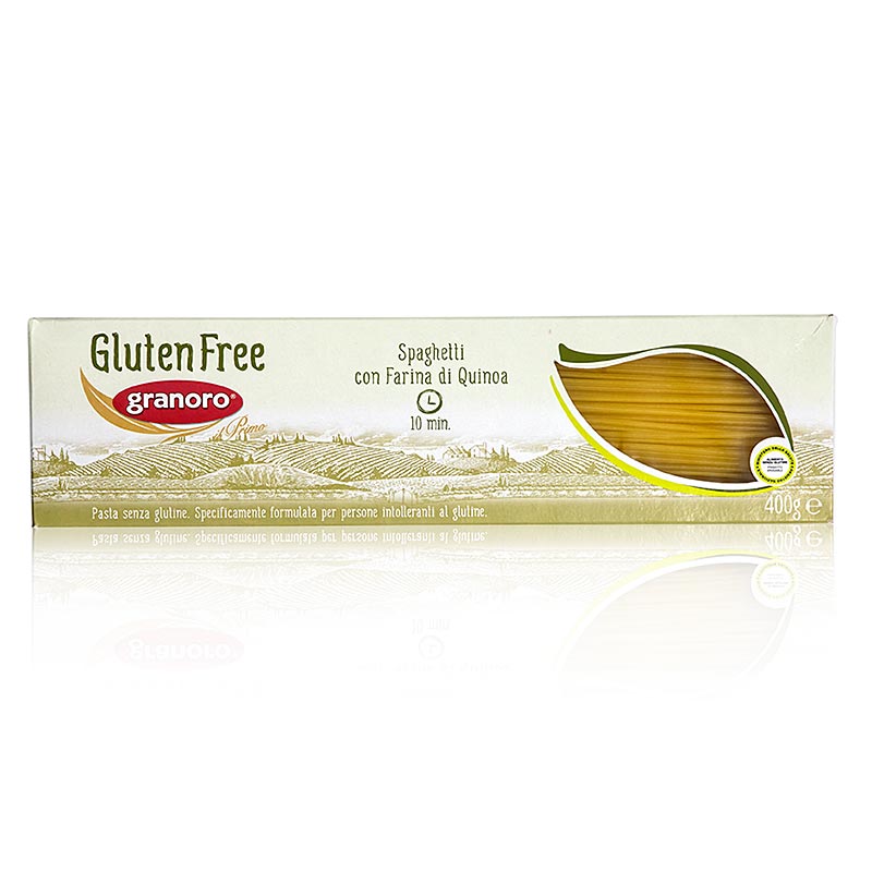Granoro Spaghetti, mit Quinoa, glutenfrei, No. 472, 4,8 kg, 12 x 400g