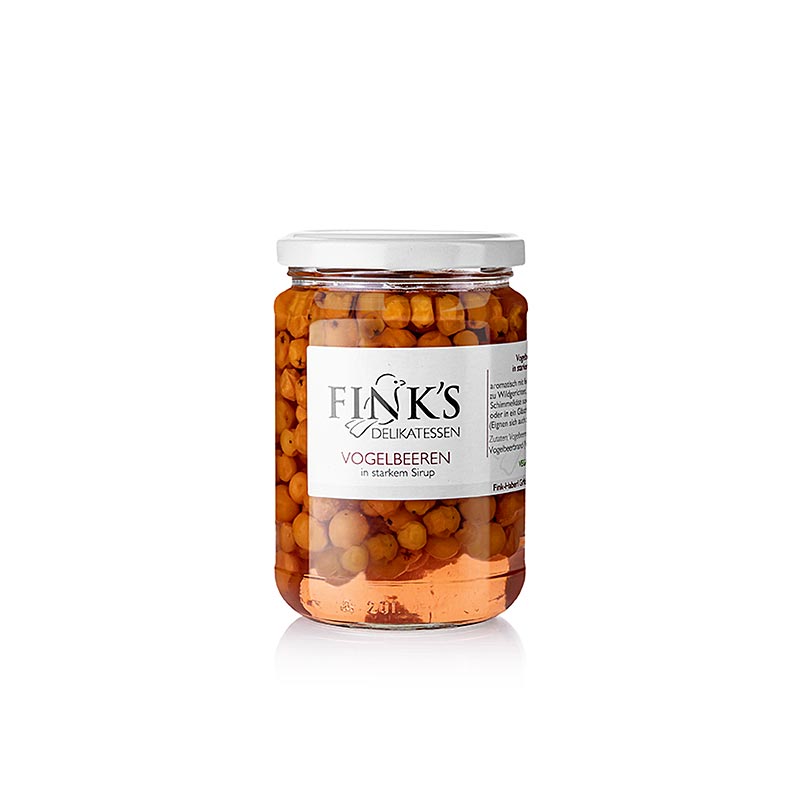Fink's Delikatessen - Wilde Vogelbeeren in Sirup, 400 g