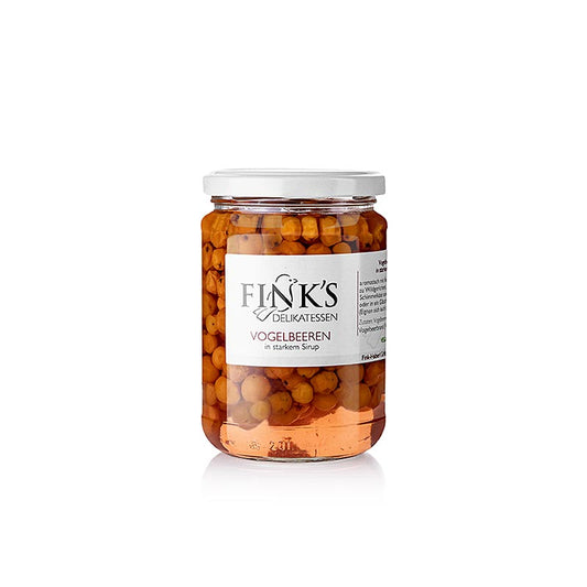 Fink's Delikatessen - Wilde Vogelbeeren in Sirup, 400 g
