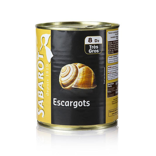 SABAROT WASSNER - Weinberg Schnecken, groß, 800 g, 96 St