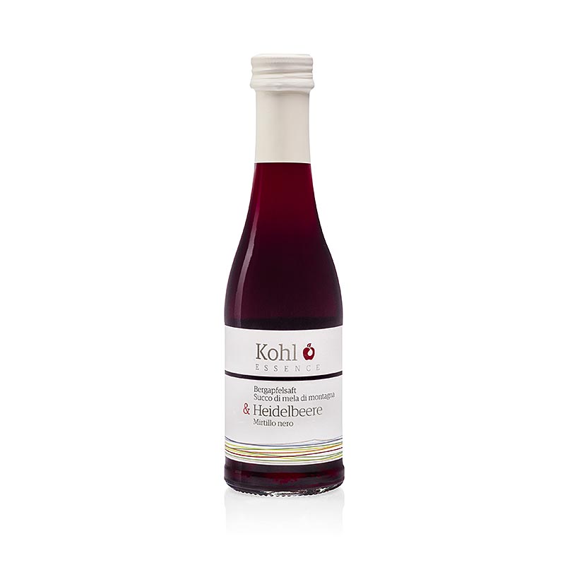 Cuvée Bergapfelsaft + Heidelbeere, 200 ml