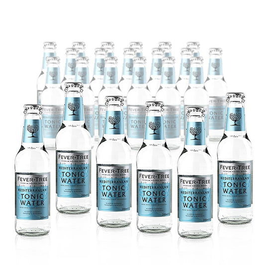 Fever Tree - Mediterranean Tonic Water, 4,8 l, 24 x 200ml