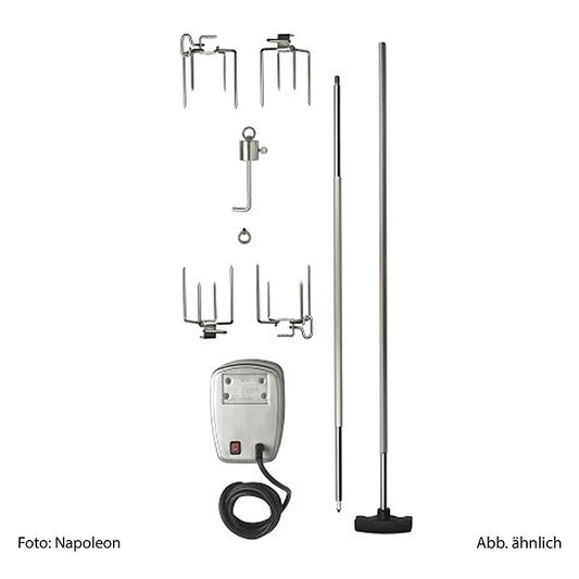 Napoleon Grillzubehör - Drehspieß "Commercial" Gasgrill LE/LEX485/P/PRO, 1 St