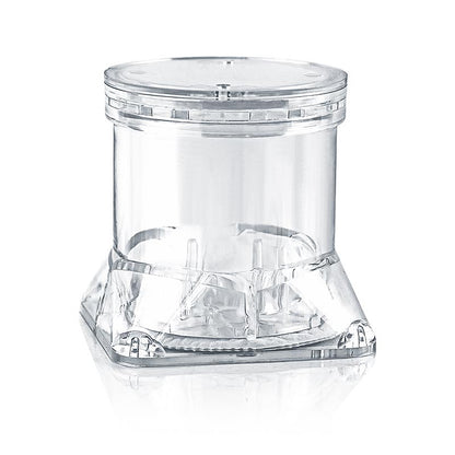 Italpak - Tuber-Pack® Trüffel Behälter, Ø 7 x 7cm H, klar, mit Vlies, 1 St