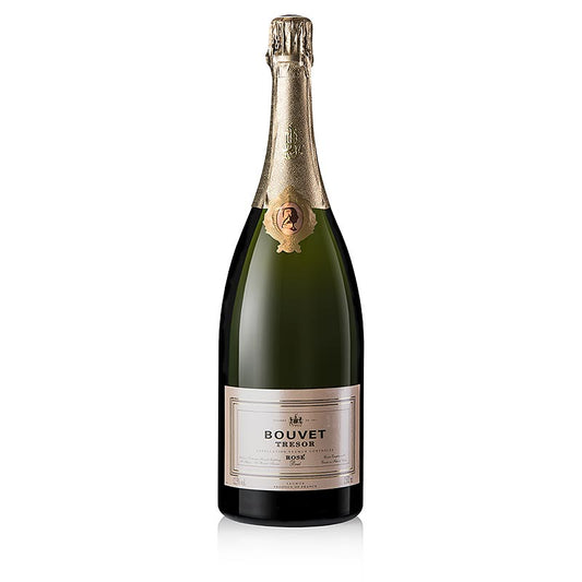 Bouvet Trésor Rose, brut, Cremant Loire, 12,5 % vol., Magnum 92FF, 1,5 l