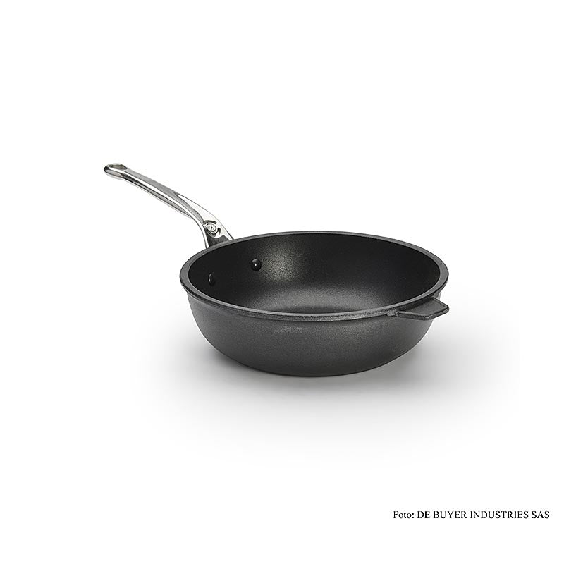 deBUYER "Choc Extreme" Induktions Antihaft-Sauteuse, Edelstahlgriff, ø 28cm, 1 S