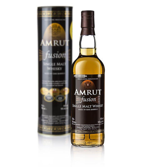 Single Malt Whisky Amrut Fusion Indian, 50 % vol., Indien, 700 ml