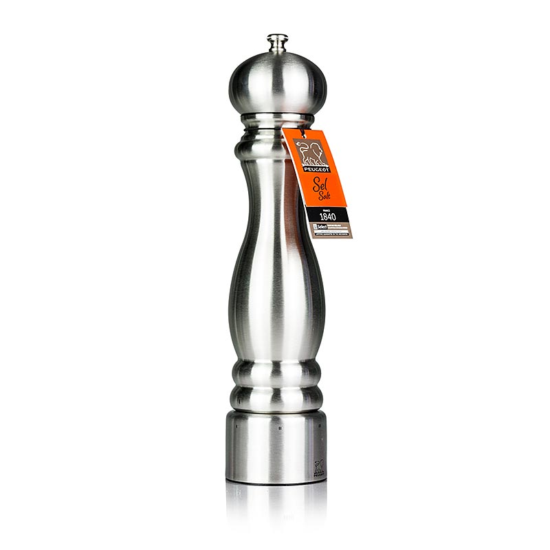 Peugeot Salzmühle PARIS U´SELECT, 30cm hoch, einstellbar, Edelstahl, 1 St