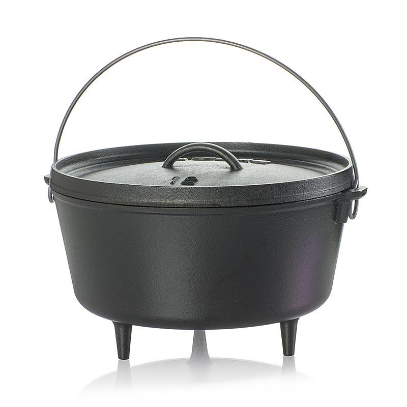 Zubehör - Kochtopf Lodge "Camp Dutch Oven", 3 Füße, Ø 30,5cm,inkl. Deckel,7,6 L,