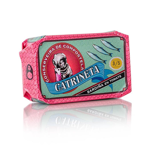 Sardinen, ganz, in Tomatensoße, Catrineta, Spanien, 115 g