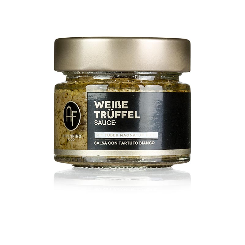 Trüffelsauce (SALSA Tartufata), mit weissen Trüffeln (Tuber magnatum), Appennino, 80 g