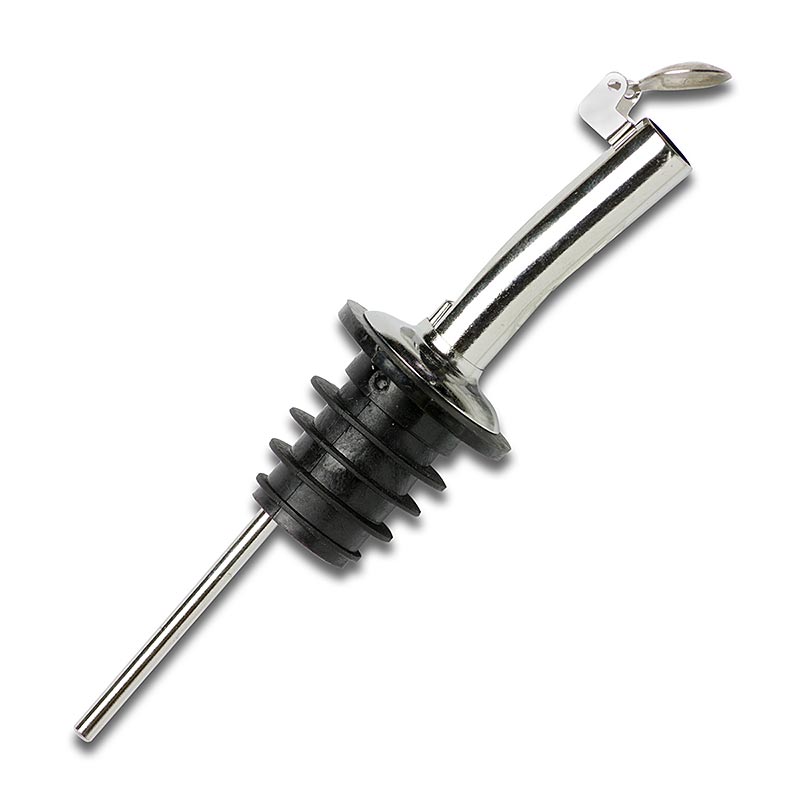 Flaschenausgiesser mit Kläppchen, 12 cm lang, 8 mm Durchlauf, 1 St