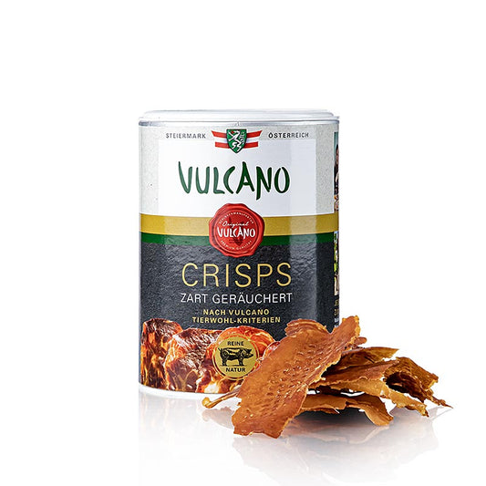 VULCANO Crisps, Schinken - Chips, zart geräuchert, 35 g