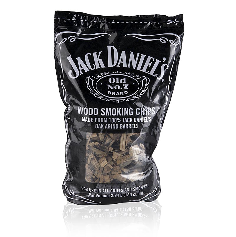Grill BBQ - Räucherpellets aus Jack Daniel´s Wood Chips, Whiskeyfass-Eiche, 2,94