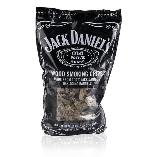 Grill BBQ - Räucherpellets aus Jack Daniel´s Wood Chips, Whiskeyfass-Eiche, 2,94