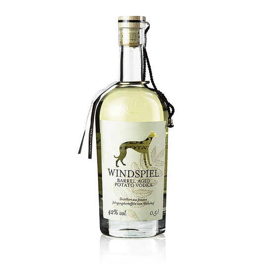 Windspiel - Kartoffelvodka aus der Eifel, Vodka Barrel Aged, 42% vol., 500 ml