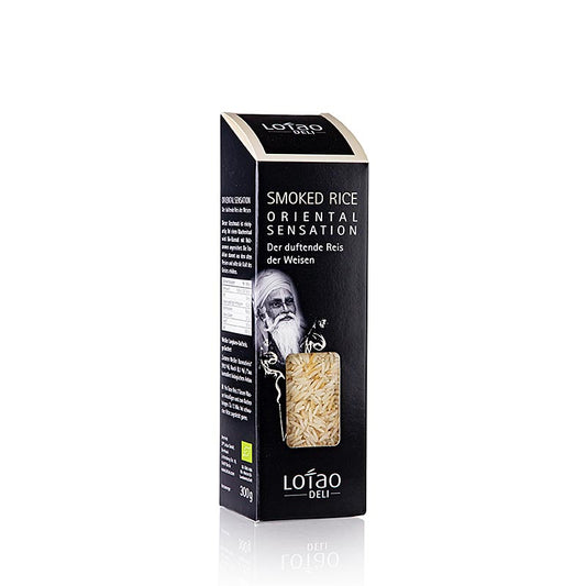 Lotao - Oriental Sensation Smoked, geräuchterter weißer Reis, Indien, BIO, 300 g