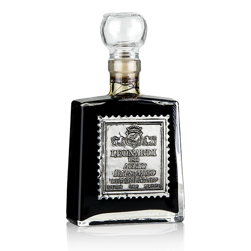 Leonardi - Aceto Balsamico di Modena IGP/g.g.A., Velluto Ocra, 10 Jahre, 250 ml