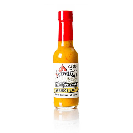 Scovilla Barbados Excite Sauce, Habanero Chili, 148 ml