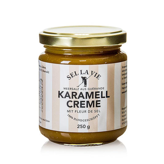 Sel la Vie - Karamell Creme mit Fleur de Sel, 250 g