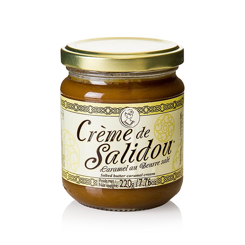 Creme de Salidou, Karamell Creme mit Salzbutter, 220 g