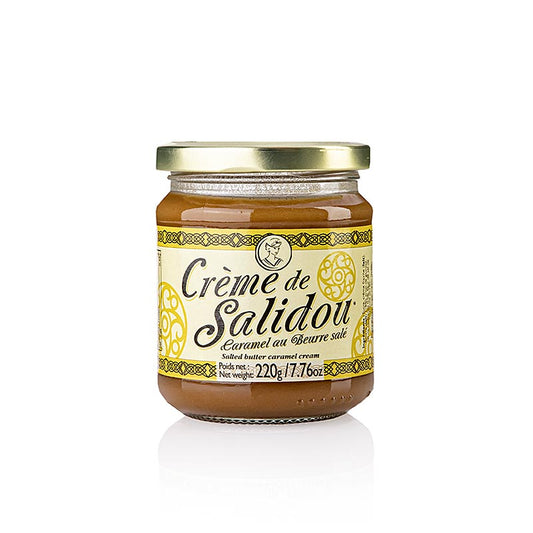 Creme de Salidou, Karamell Creme mit Salzbutter, 220 g
