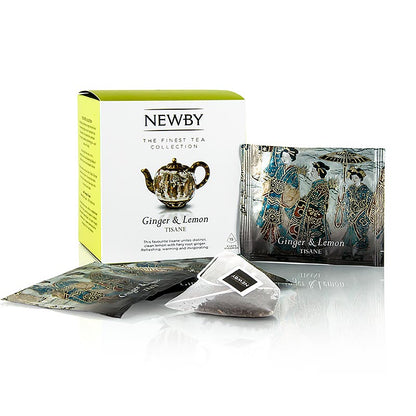 Newby Tea Ginger & Lemon, Infusion, Kräutertee, 37,5 g, 15 St