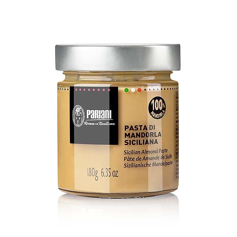Mandelpaste, Sizilianische Mandeln, Pariani, 180 g