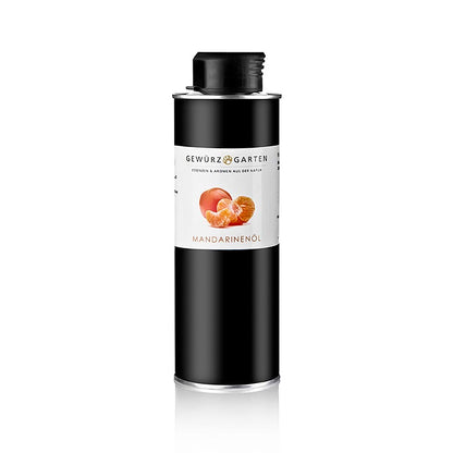 Gewürzgarten Mandarinenöl in Rapsöl, 250 ml