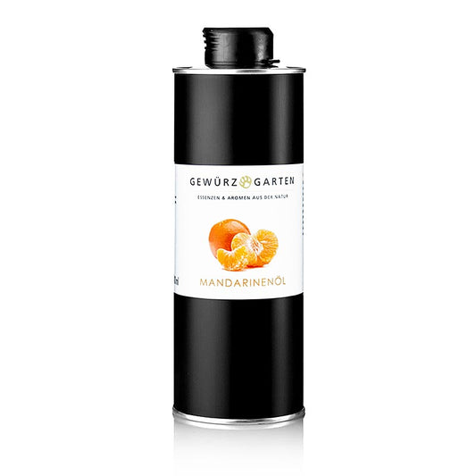 Gewürzgarten Mandarinenöl in Rapsöl, 500 ml