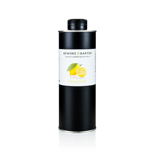 Gewürzgarten Zitronenöl in Rapsöl, 500 ml