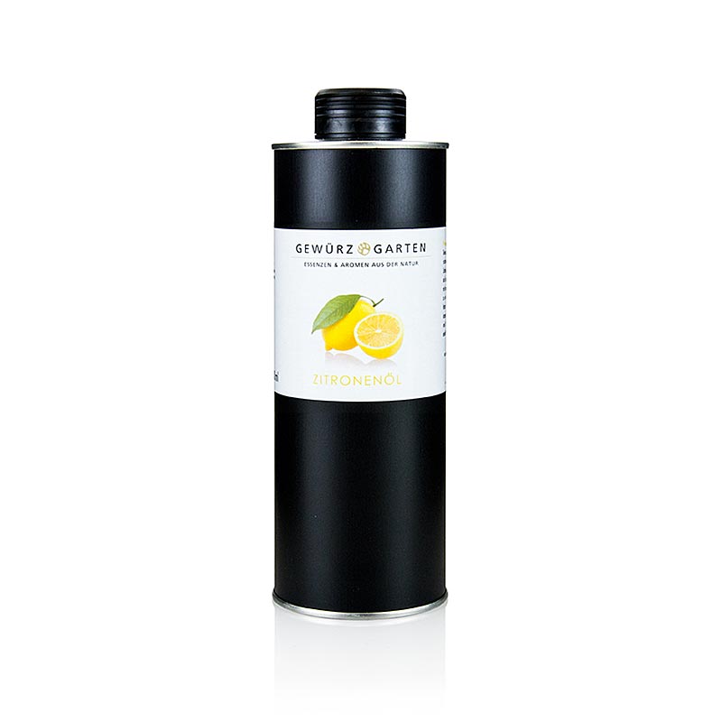 Gewürzgarten Zitronenöl in Rapsöl, 500 ml