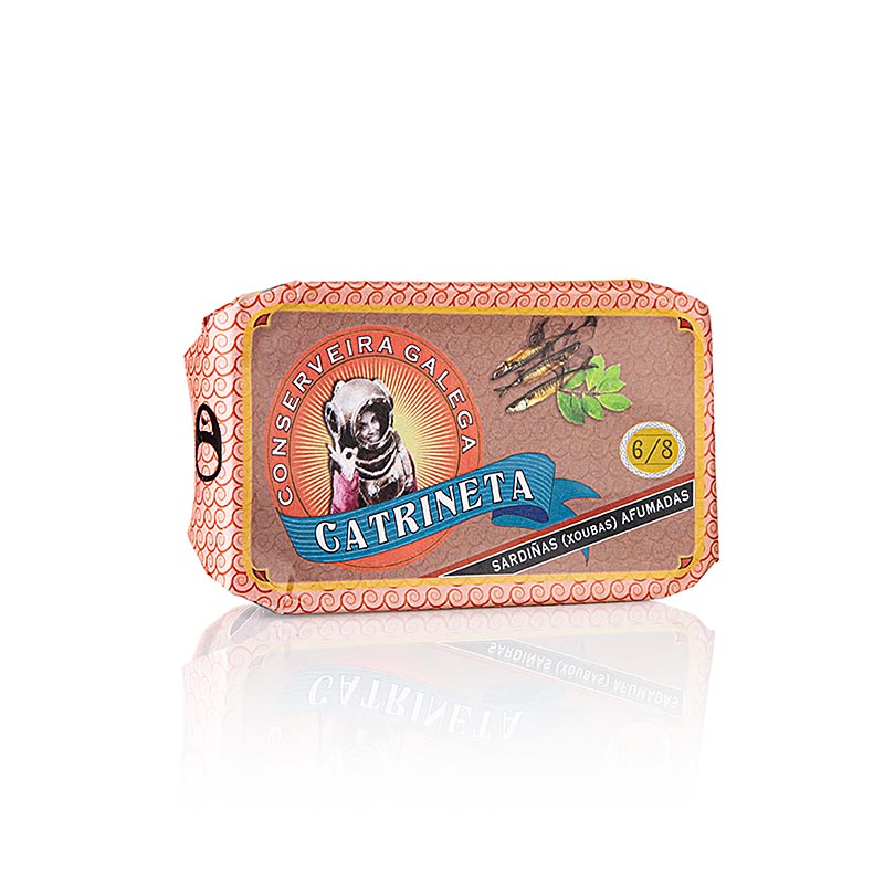 Sardinen, ganz, geräuchert, Catrineta, 81 g