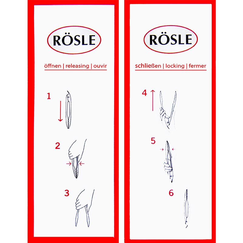 Rösle Gourmetzange, 30cm, 1 St