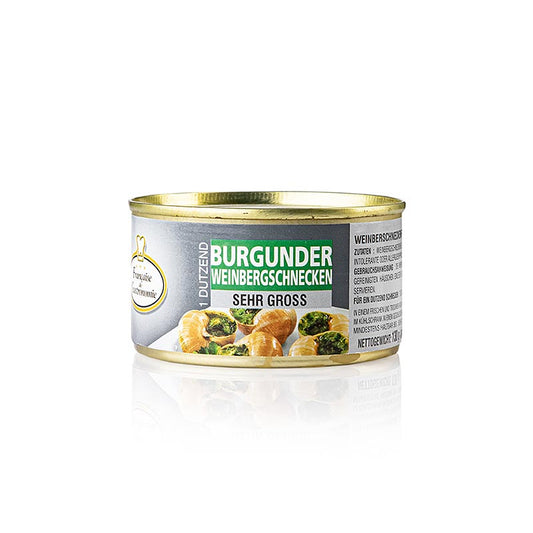 Weinbergschnecken, sehr groß, 1 Dutzend, Francaise de Gastronomie, 130 g