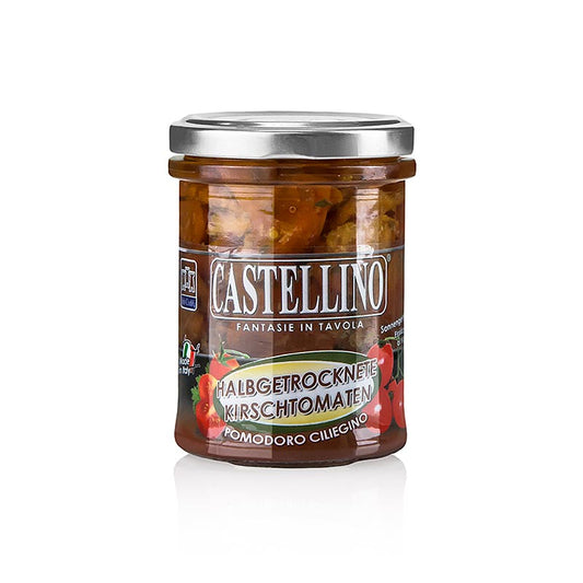 Ralo - Eingelegte halbgetrocknete Kirschtomaten, in Sonnenblumenöl, 180 g