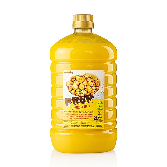 Prep Deli, Pflanzenöl mit Butteraroma, 2 L