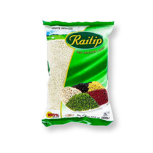 Sesam-Samen, geschält, weiss, 500 g