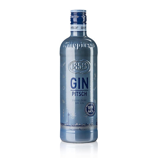 Pitsch Düsseldorf Dry Gin, 44 % vol., Likörfabrik Peter Busch, 700 ml