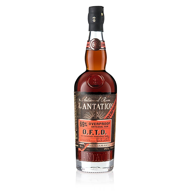 Planteray (Plantation) Rum Overproof Artisanal, O.F.T.D., 69% vol., 700 ml