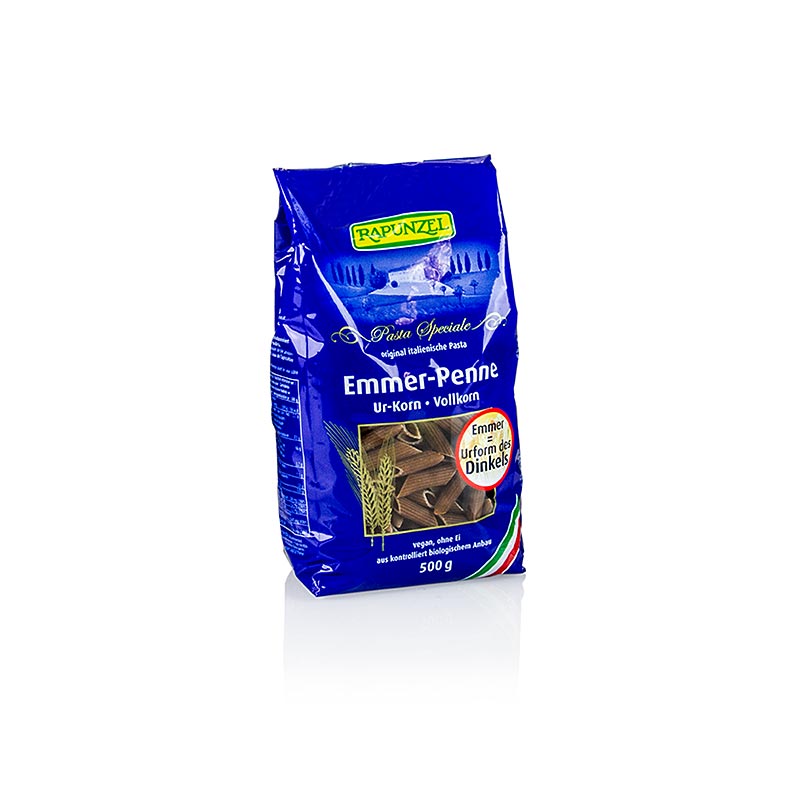 Rapunzel, Emmer Nudeln - Penne, Vollkorn, BIO, 500 g