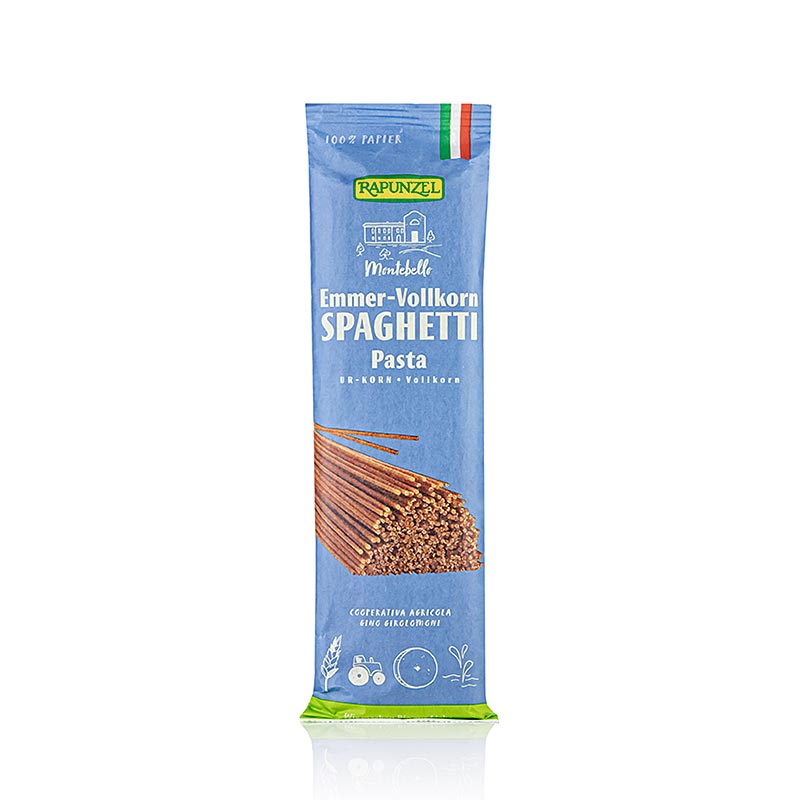 Rapunzel, Emmer Nudeln - Spaghetti, Vollkorn, BIO, 500 g