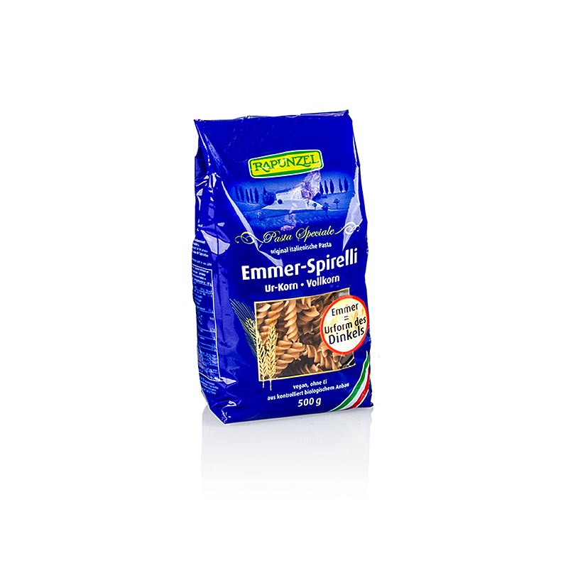 Rapunzel, Emmer Nudeln - Spirelli, Vollkorn, BIO, 500 g