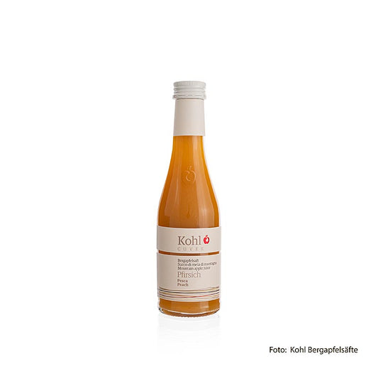 Cuvée Bergapfelsaft + Pfirsich, 200 ml