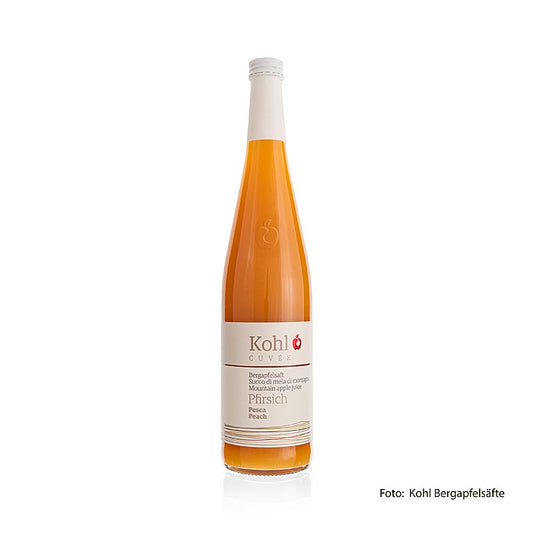 Cuvée Bergapfelsaft + Pfirsich, 750 ml