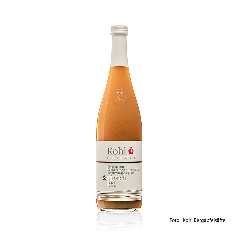 Cuvée Bergapfelsaft + Pfirsich, 750 ml