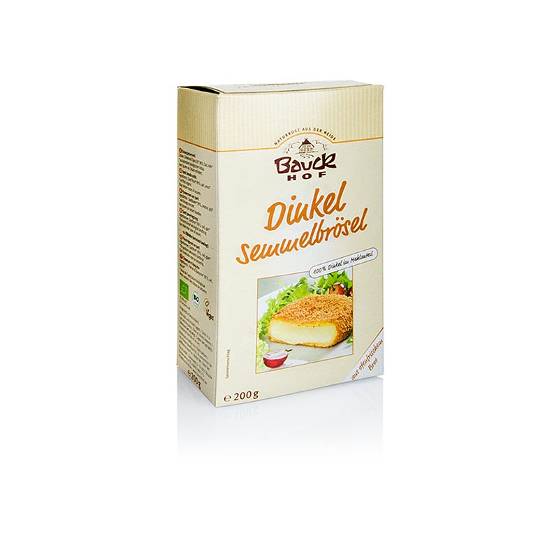 Dinkel Semmelbrösel (Paniermehl), Bauckhof, BIO, 200 g